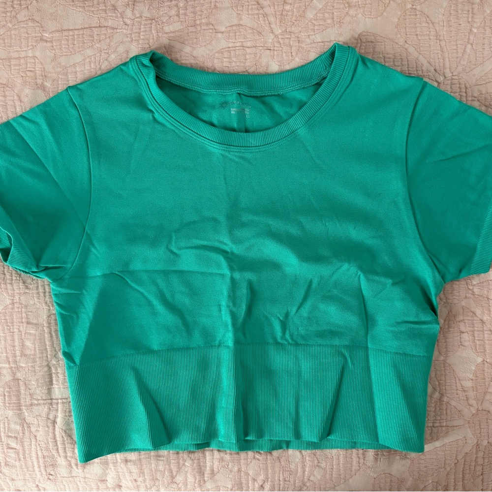 Offline Aerie Green Women's Crop Top